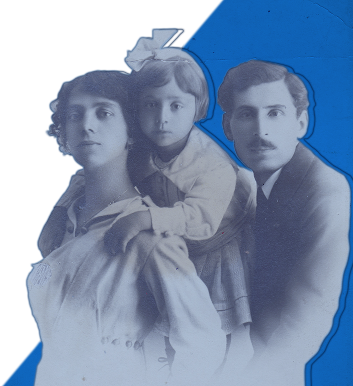 cc. 1919-1921, Amintire cu Lucia Mărăcineanu și părinții, București.